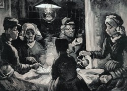 Resumen histórico de los comedores de patatas de Vincent Van Gogh