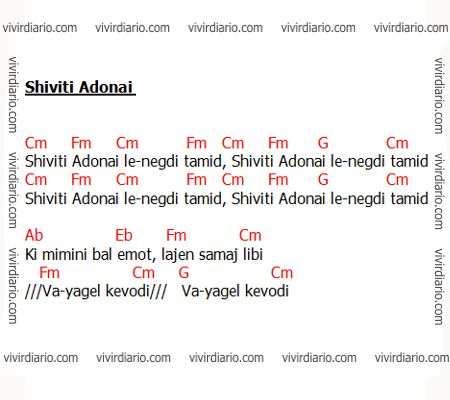 Shiviti Adonai l'negdi tamid - Tehilim/Salmo 16