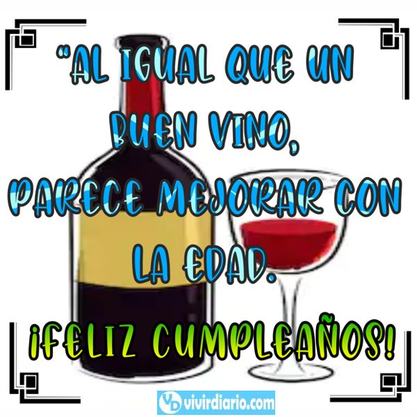 Saludos en imágenes de feliz cumpleaños para WhatsApp con un hermoso mensaje
